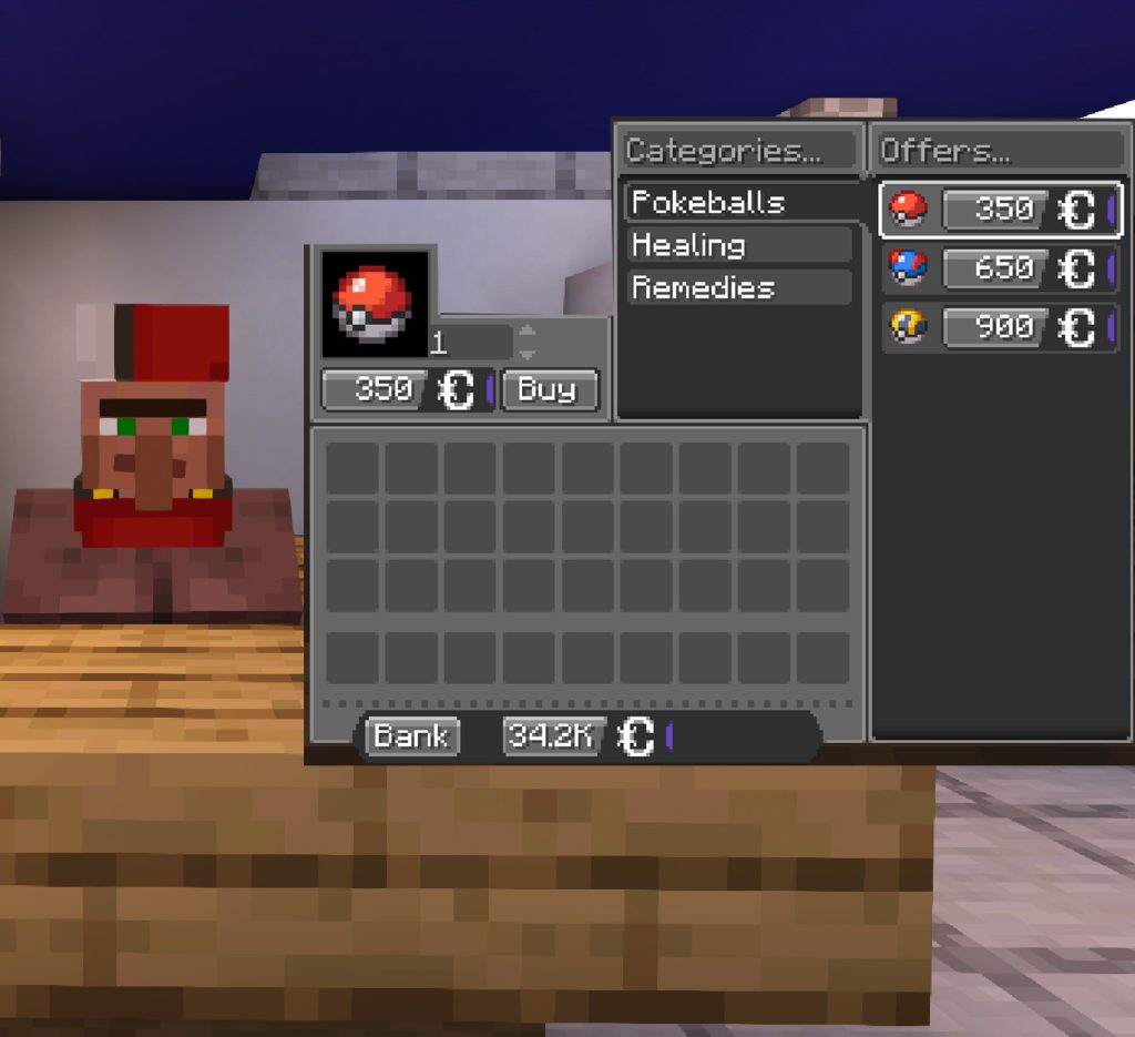 Basic CobbleMerchant Shop