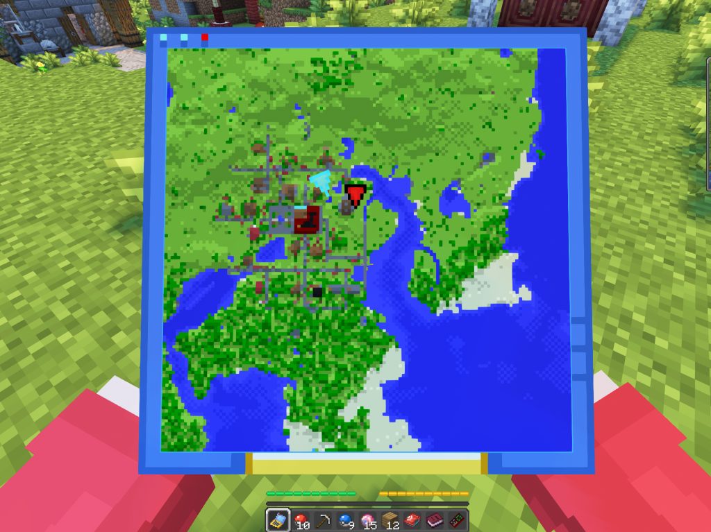 Kanto Cartographer Villager Map -BROCK-