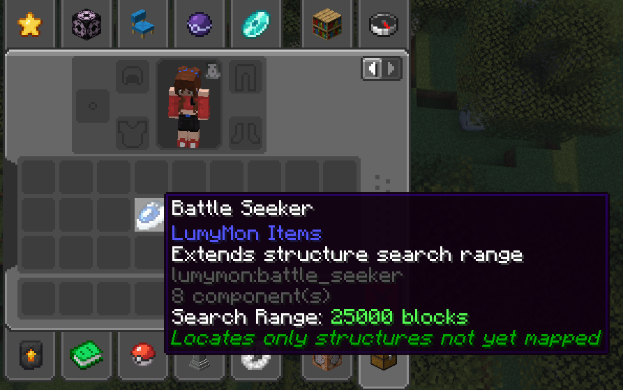 Screenshot of Battle Seeker Item